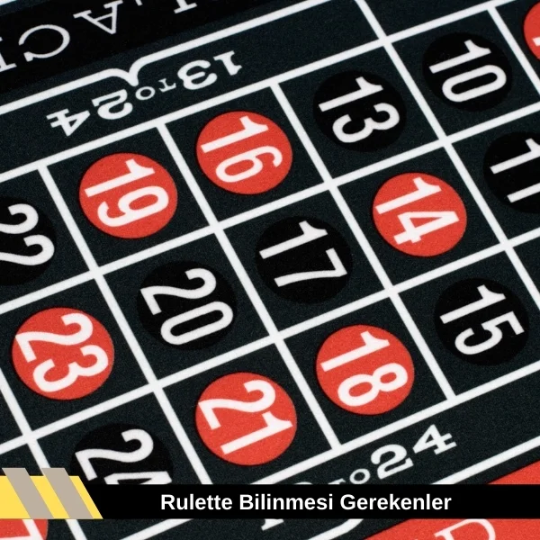 Rulette Bilinmesi Gerekenler